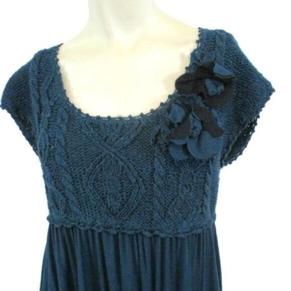 Anthropologie Moth Water's Edge Sweater Dress Small - Picture 3 of 7